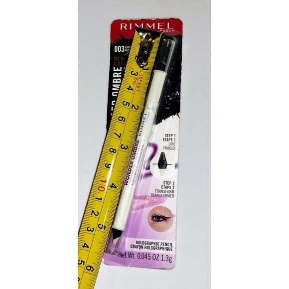 Rimmel London Wonder Ombre Holographic Eyeliner 003 Purple Prism Makeup Eye Wear - Picture 15 of 15